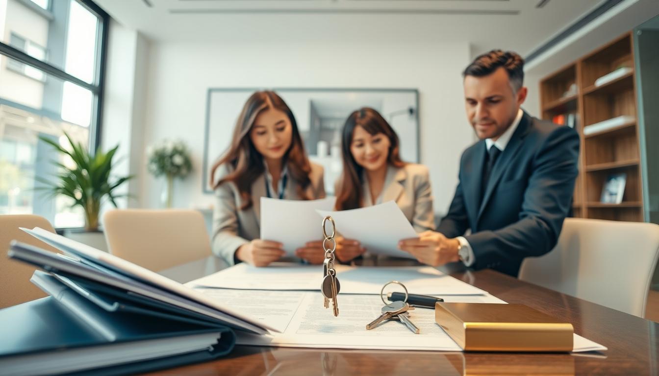 Property settlement documents and transfer review